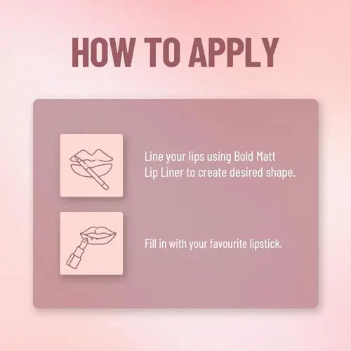 SWISS BEAUTY Bold Matt Lip Liner beautycart