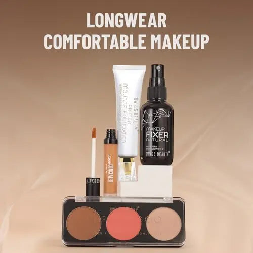 SWISS BEAUTY Primer Mousse Foundation Weightless Smooth & Velvet Touch beautycart