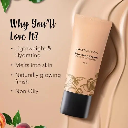 FACES CANADA Peaches N Cream Tinted Moisturizer- Light 01 beautycart