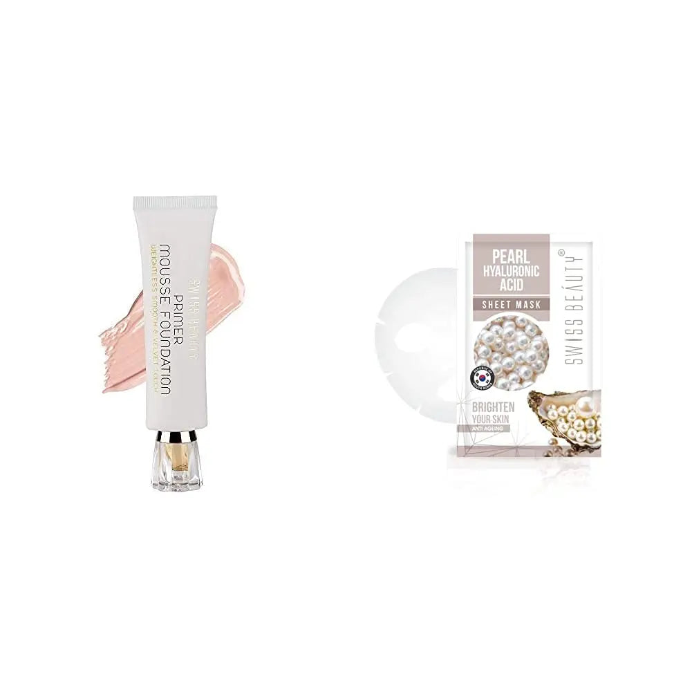 SWISS BEAUTY Primer Mousse Foundation Weightless Smooth & Velvet Touch beautycart