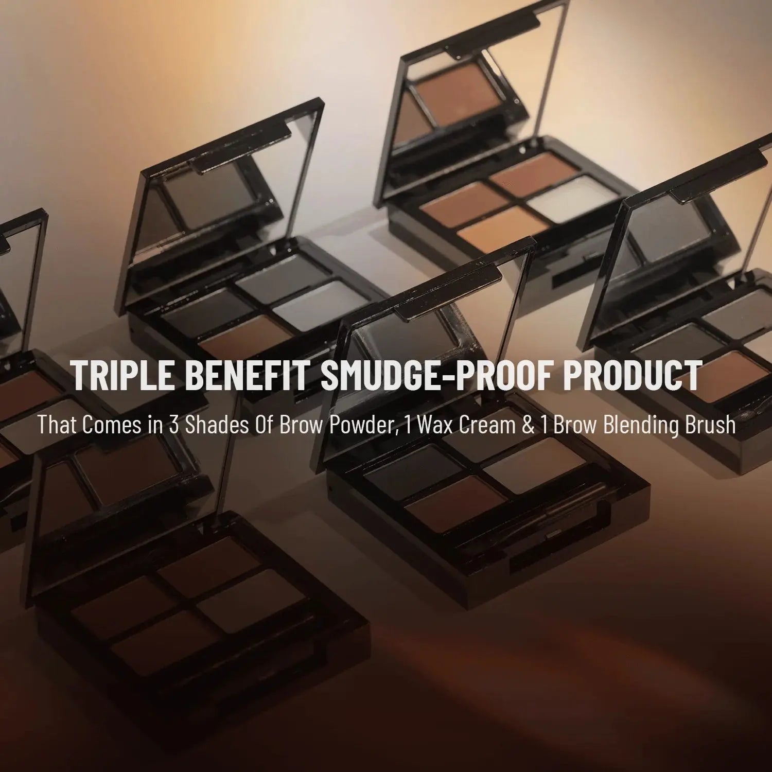 SWISS BEAUTY 3-in-1 Eyebrow Palette beautycart