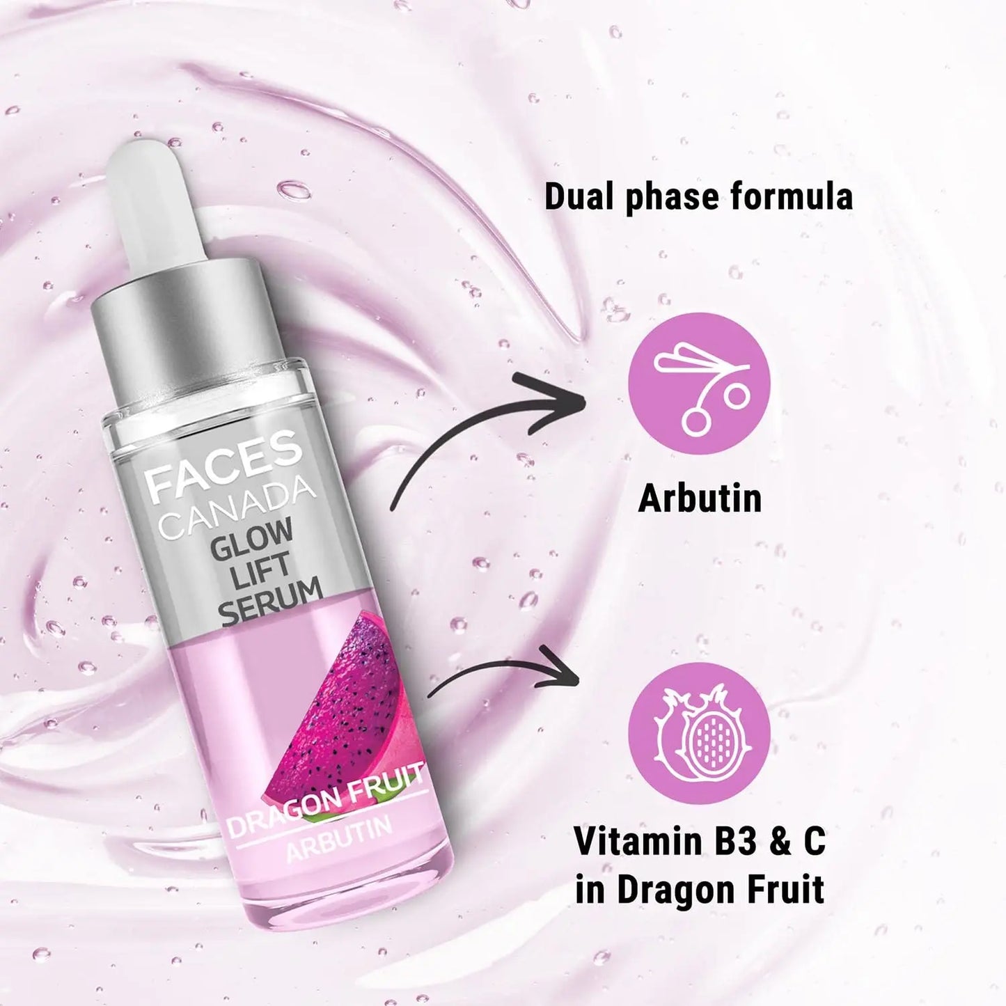 FACES CANADA  Dragon Fruit Glow Lift Serum beautycart