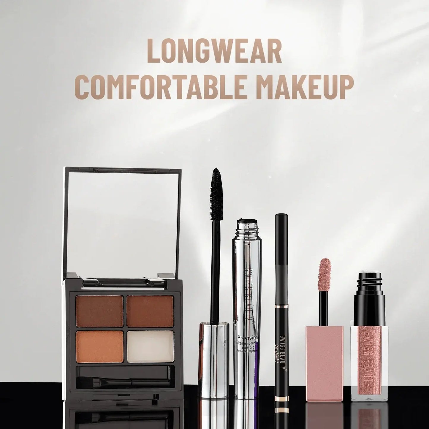 SWISS BEAUTY 3-in-1 Eyebrow Palette beautycart