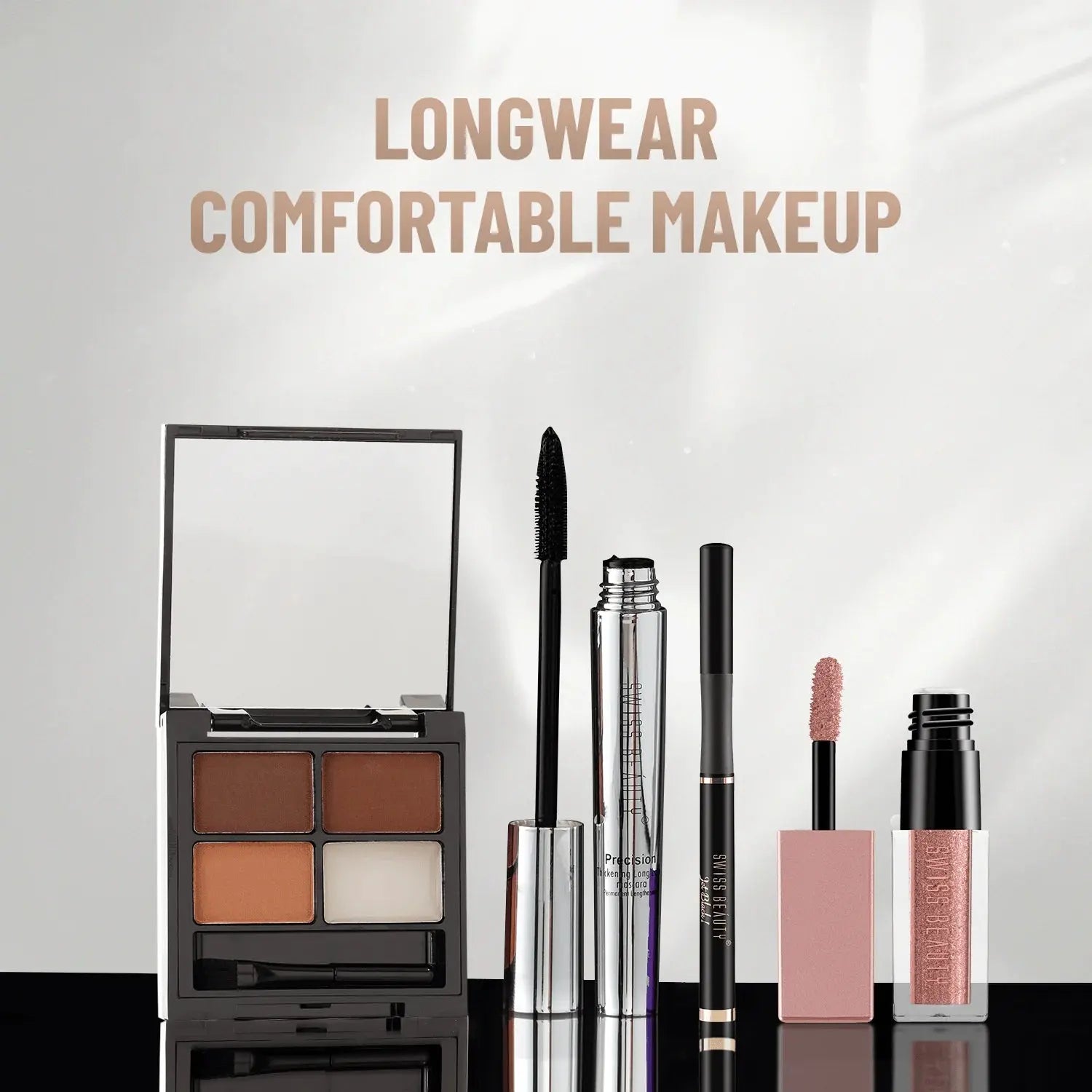 SWISS BEAUTY 3-in-1 Eyebrow Palette beautycart