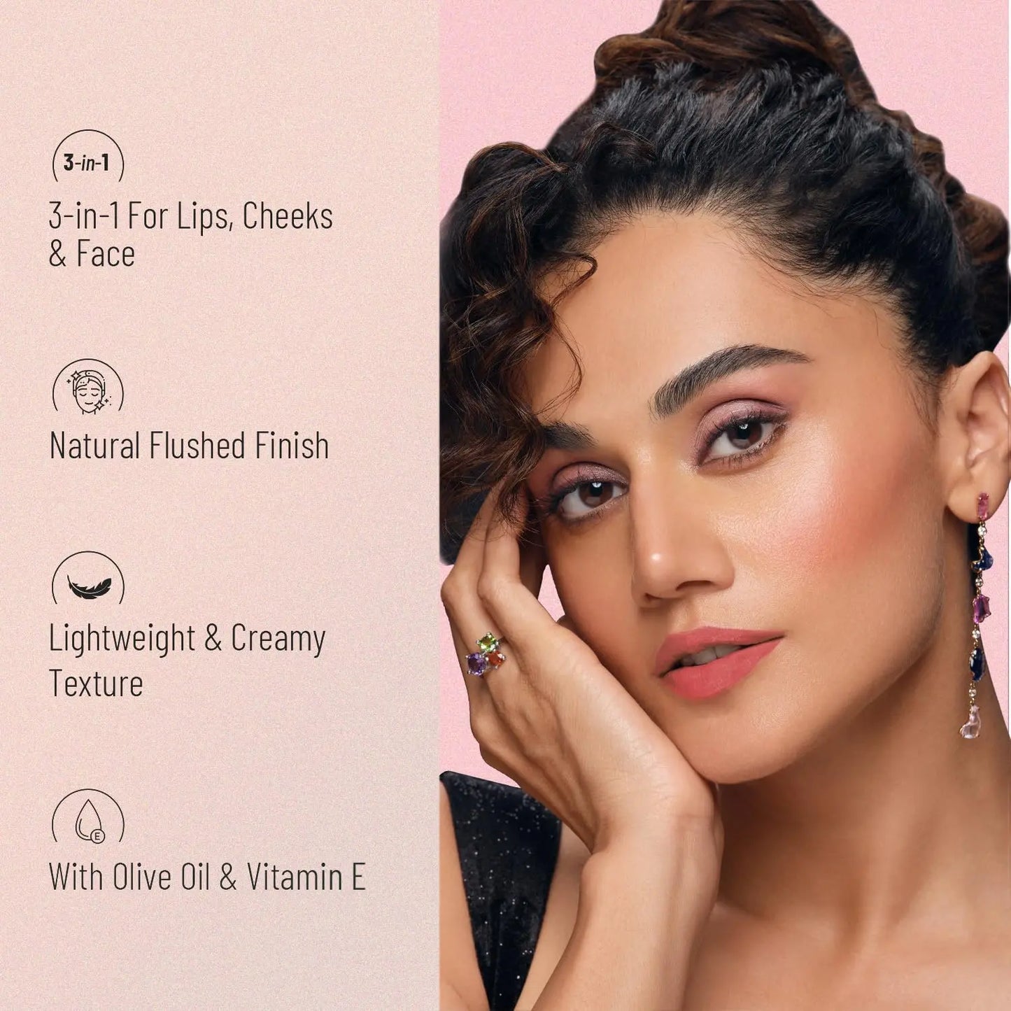 SWISS BEAUTY 3-in-1 Cream N'Tint (Shade - Fruity Fig, 8Gm) beautycart