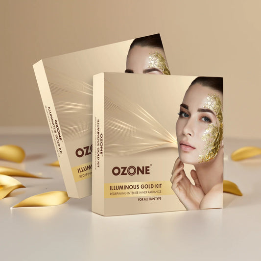 Ozone Illuminous Gold Facial Kit (Pack of 2)