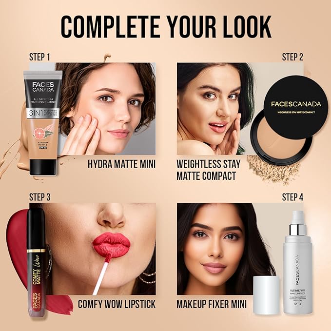 FACES CANADA Weightless Matte Finish Compact- Natural