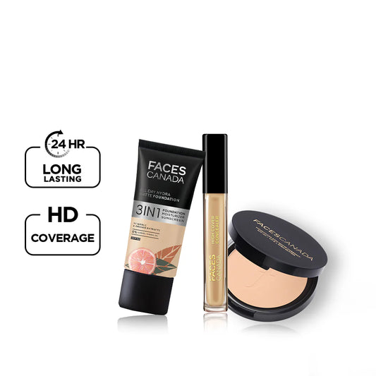 Prime n Shine Combo (Conceal, Cover, Blend)