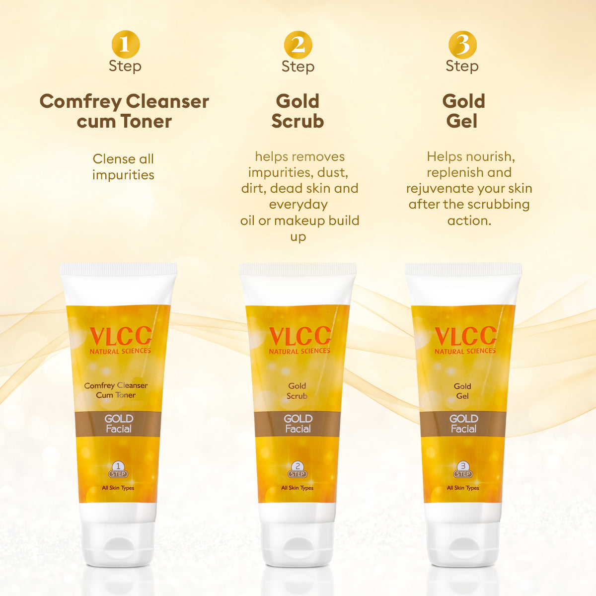 VLCC Gold Facial Kit - 300 g